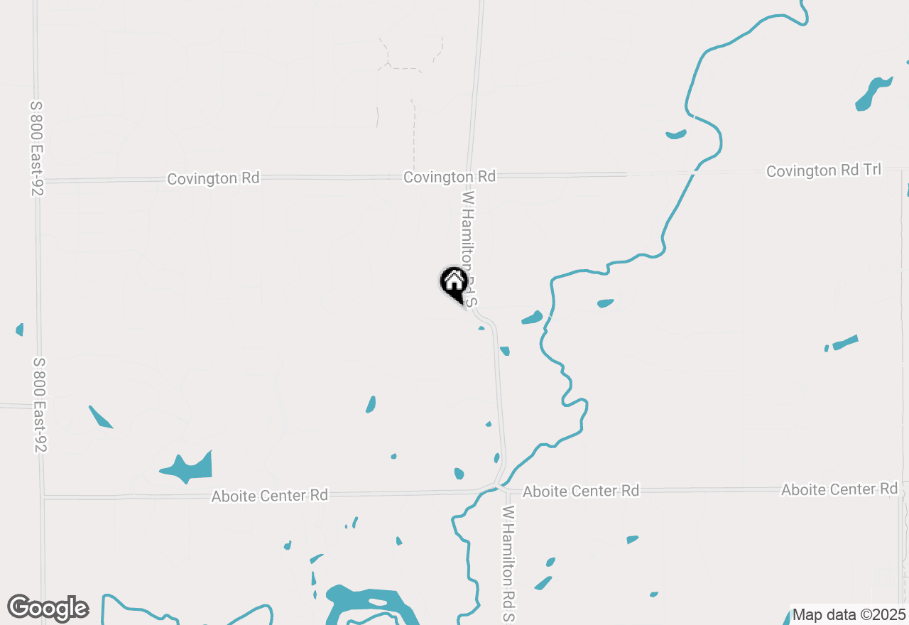 Map of 13120 W Hamilton Lane, Fort Wayne, IN 46814