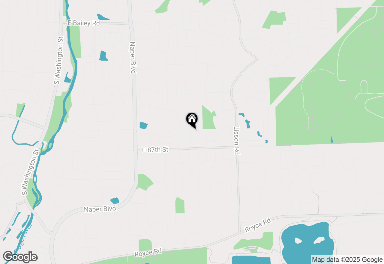 Map of 2098 Fall Brook Drive, Naperville, IL 60565