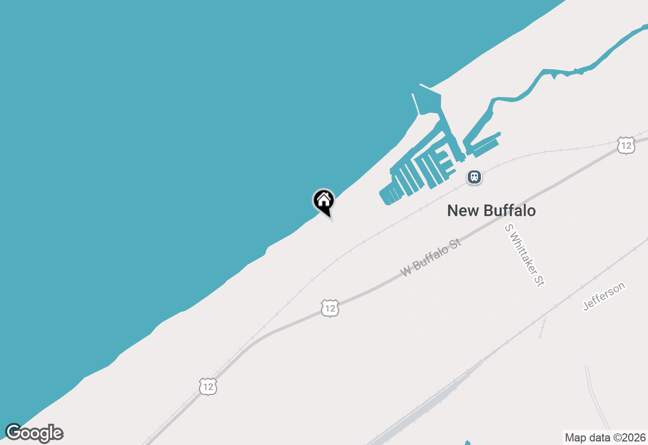 Map of 1215 Shore Drive, New Buffalo, MI 49117