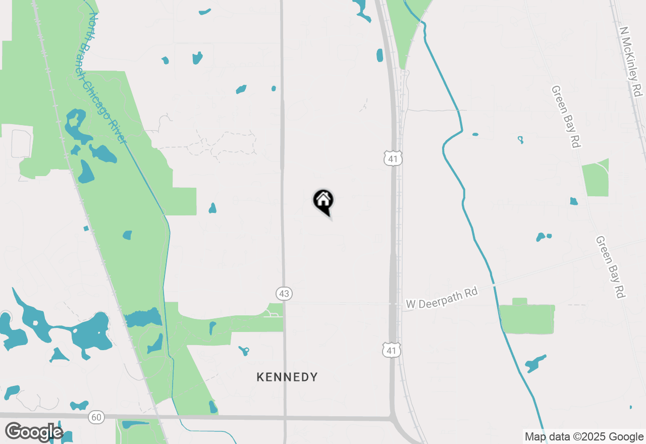 Map of 863 Castlegate Court, Lake Forest, IL 60045