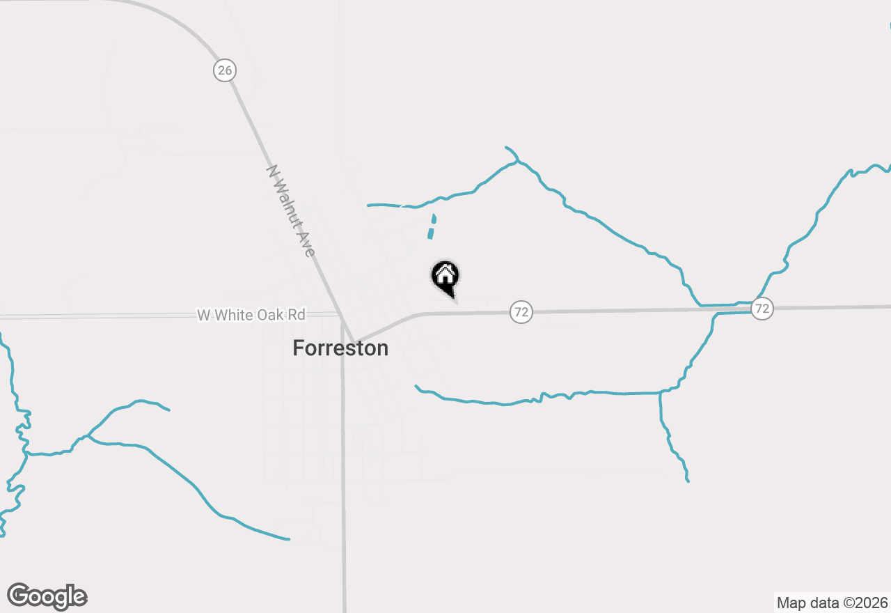 Map of 609 Hewitt Street, Forreston, IL 61030