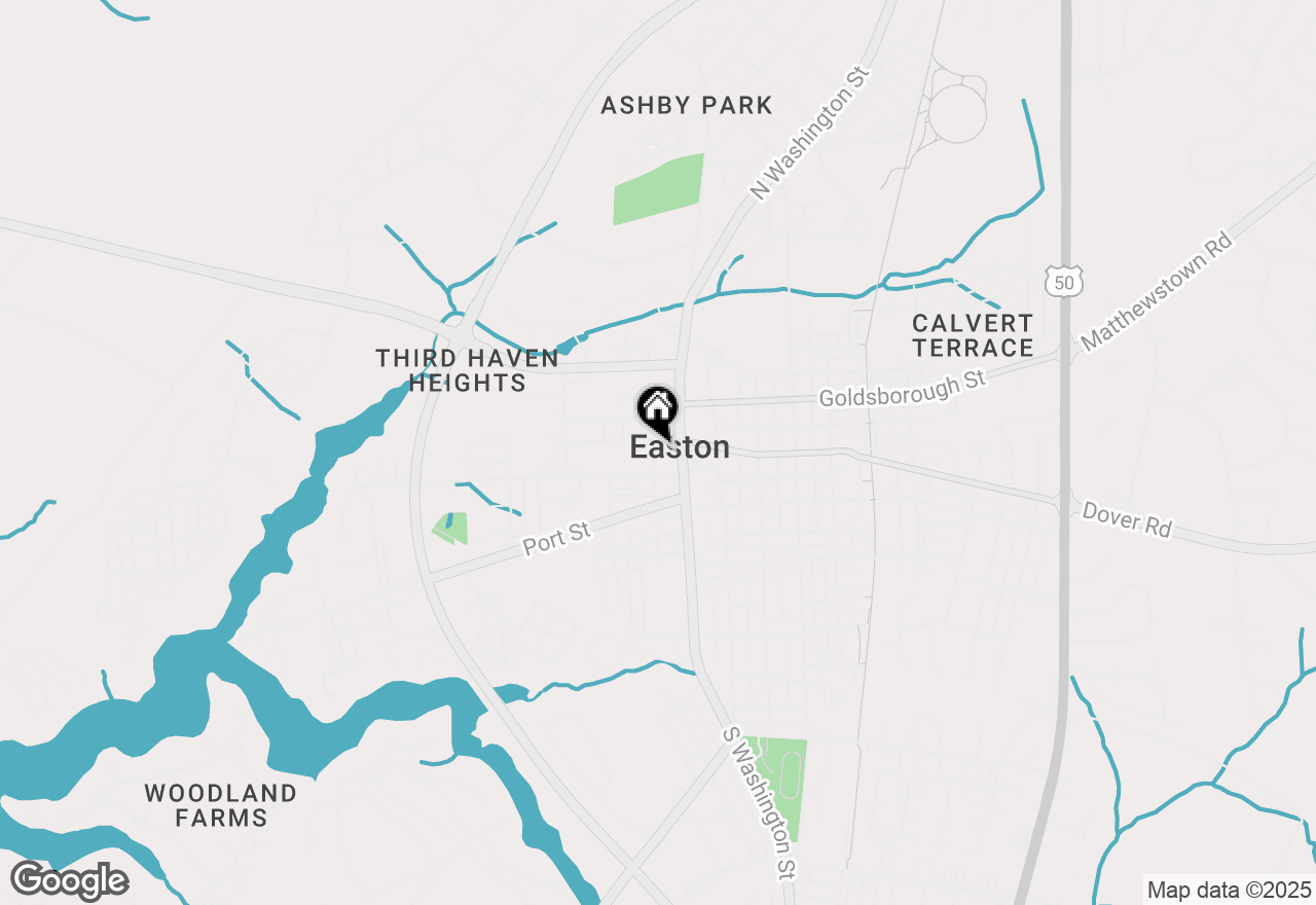 Map of 6 S West Street, Easton, MD 21601