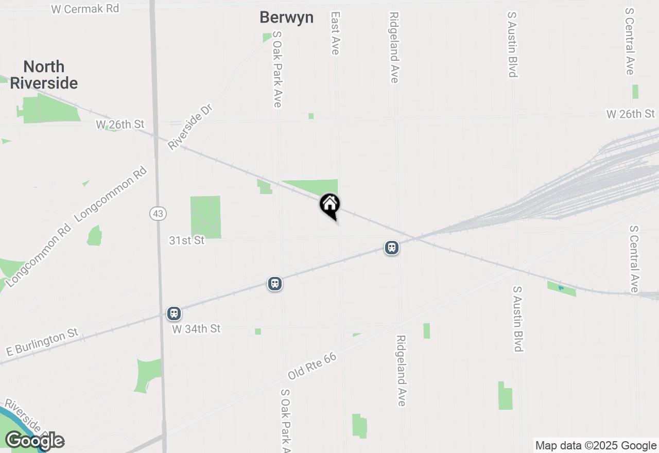 Map of 3027 Clarence Avenue, Berwyn, IL 60402