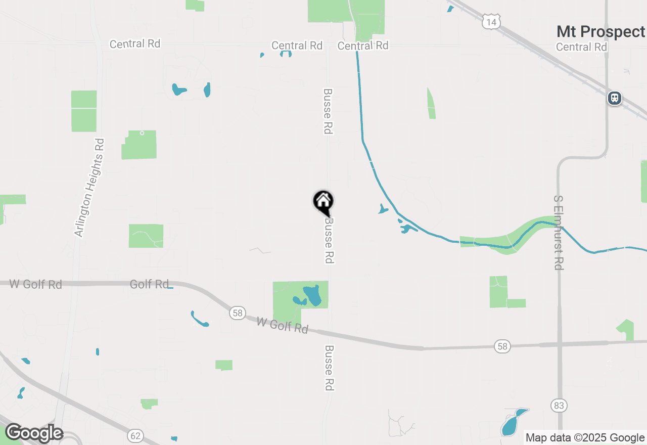 Map of 512 S Busse Road, Mount Prospect, IL 60056