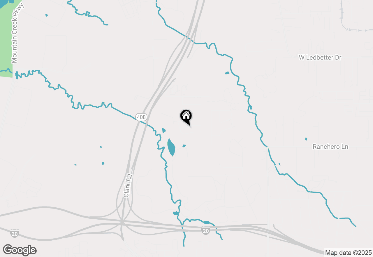 Map of 6816 Sunshade Lane, Dallas, TX 75236