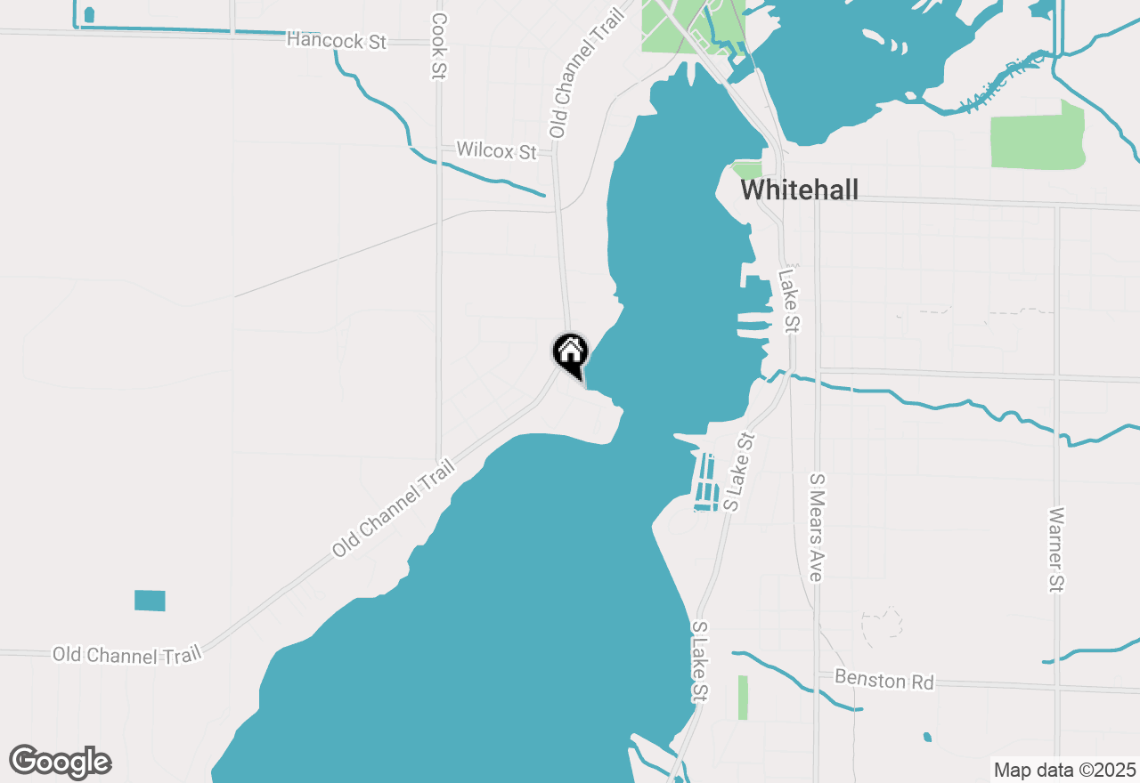 Map of 7946 Goodrich Street, Montague, MI 49437