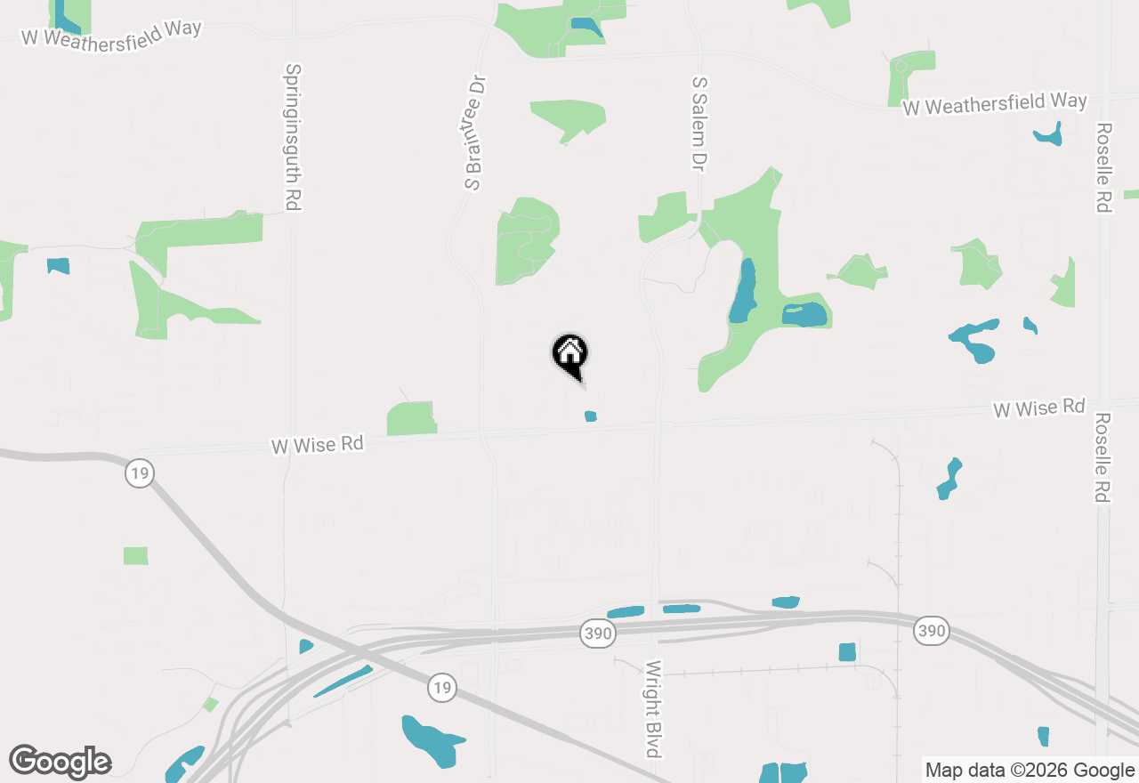 Map of 1125 Taunton Court, Schaumburg, IL 60193