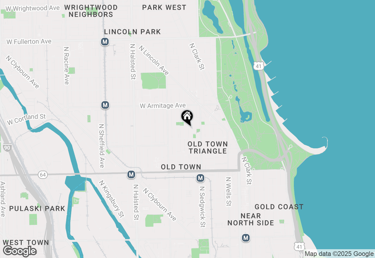 Map of 1835 N Cleveland Avenue, Chicago, IL 60614