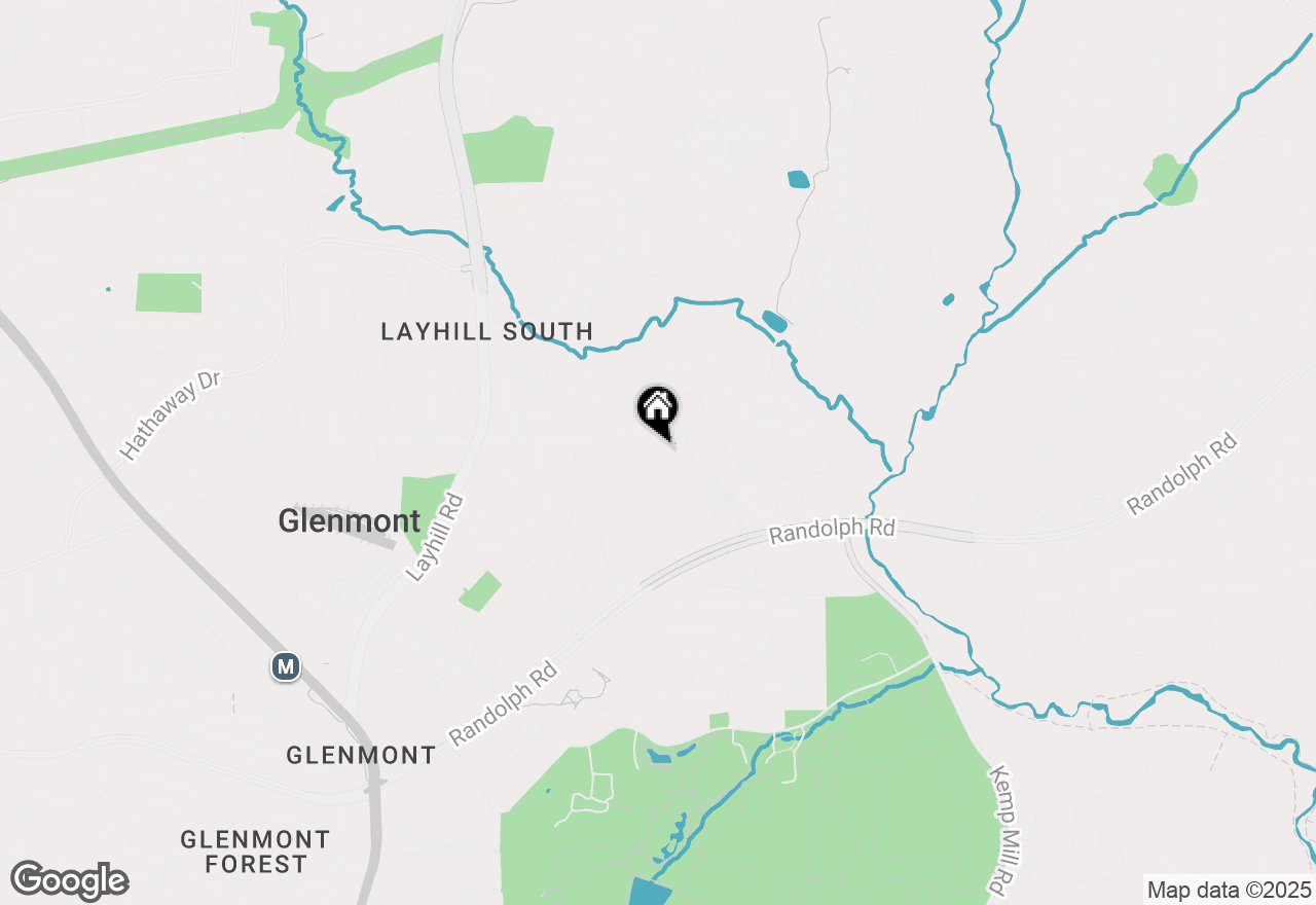 Map of 1713 Nordic Hill Circle, Silver Spring, MD 20906