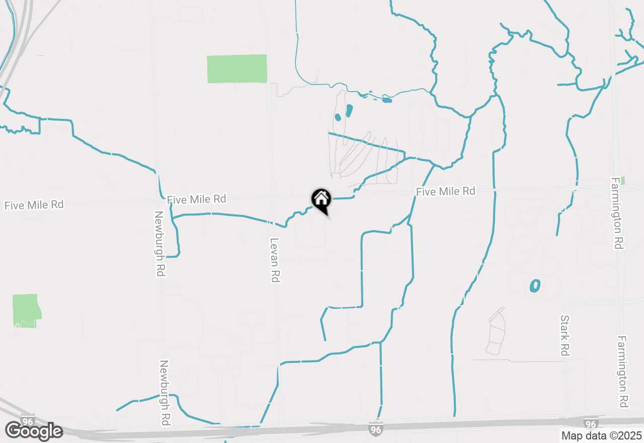 Map of 15121 Golfview Drive, Livonia, MI 48154