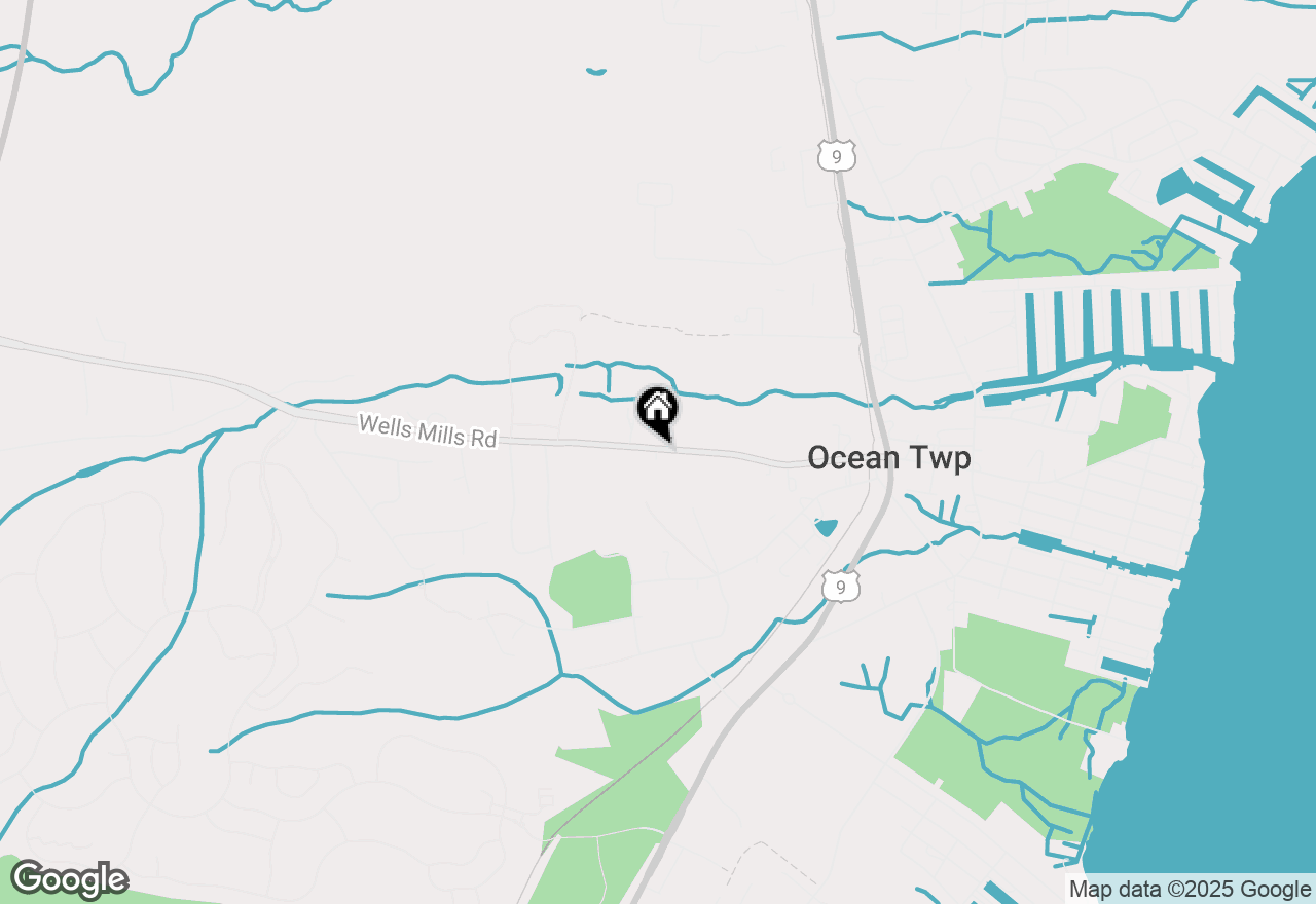 Map of 155 Wells Mills Road, Waretown, NJ 08758