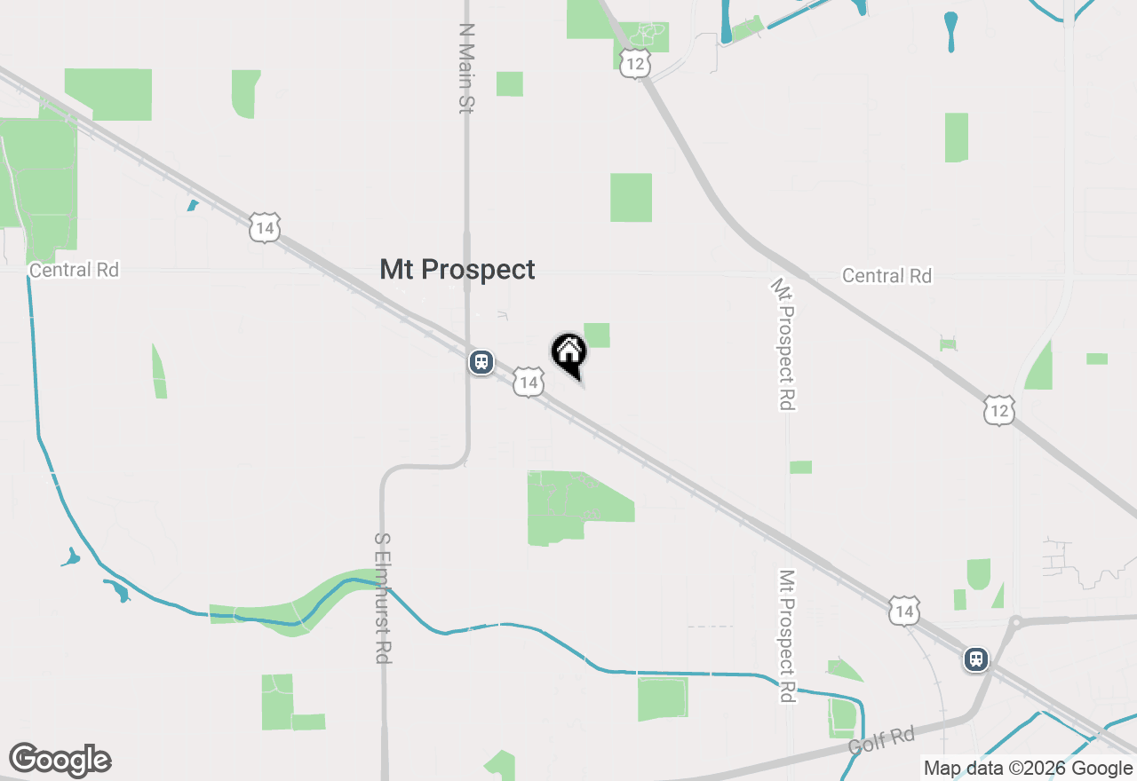 Map of 219 Village Drive #219, Mount Prospect, IL 60056