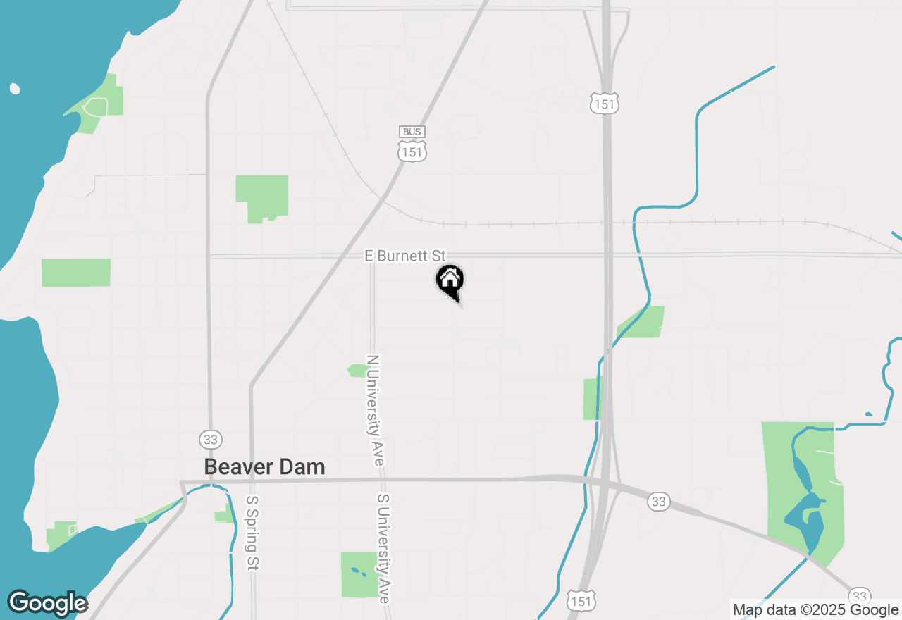 Map of 512 Wayland St, Beaver Dam, WI 53916