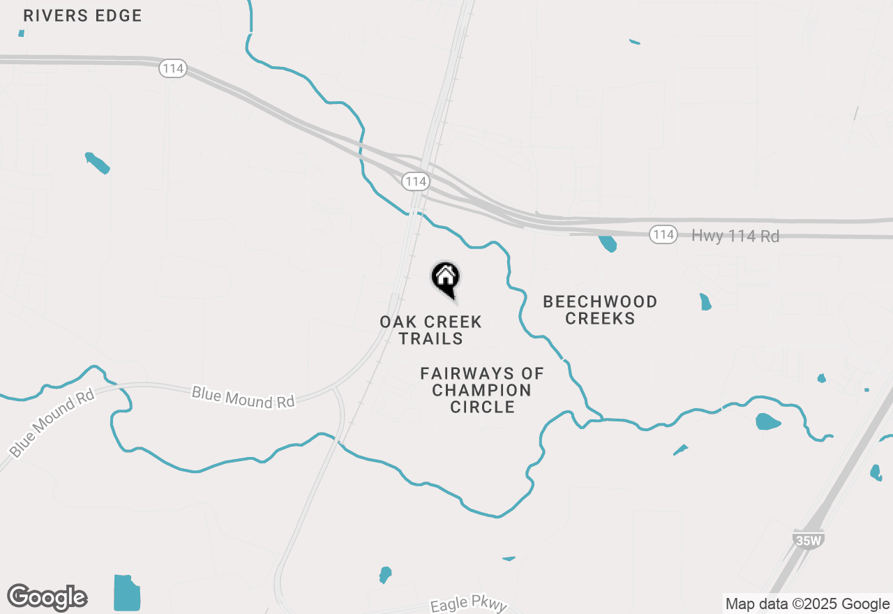 Map of 2432 Red Draw Road, Fort Worth, TX 76177