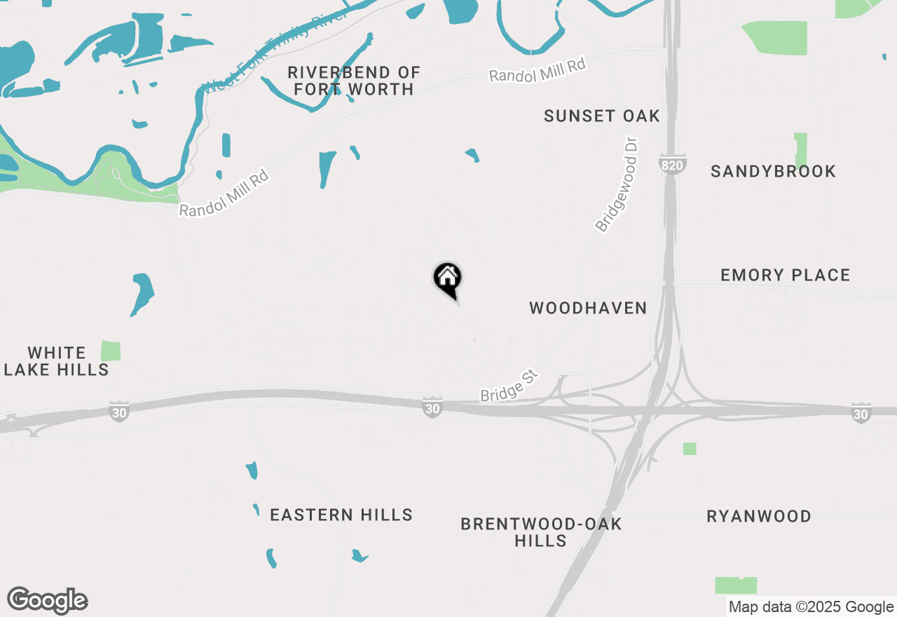 Map of 6028 Stoneybrook Drive, Fort Worth, TX 76112