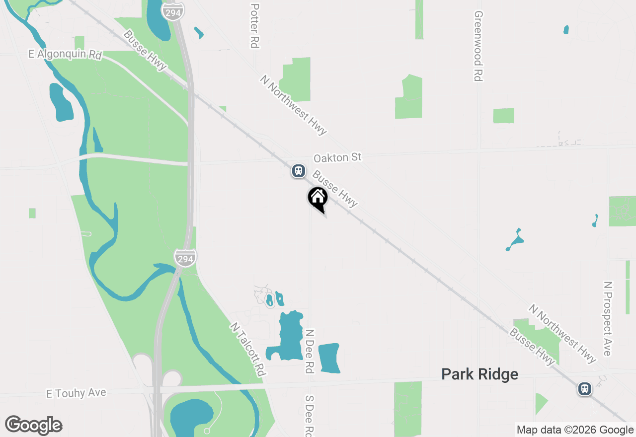 Map of 2208 Milton Avenue, Park Ridge, IL 60068