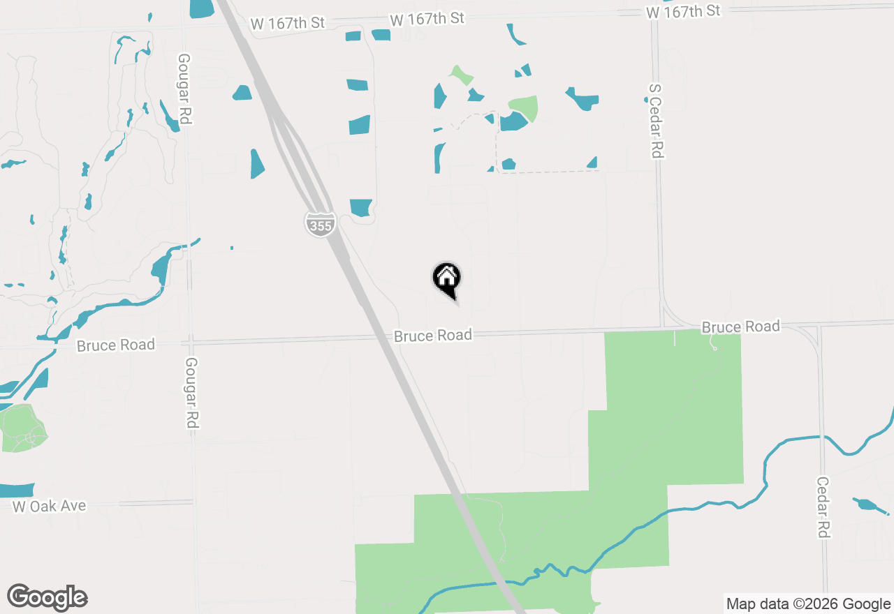 Map of 15442 W Amelia Circle, Lockport, IL 60441