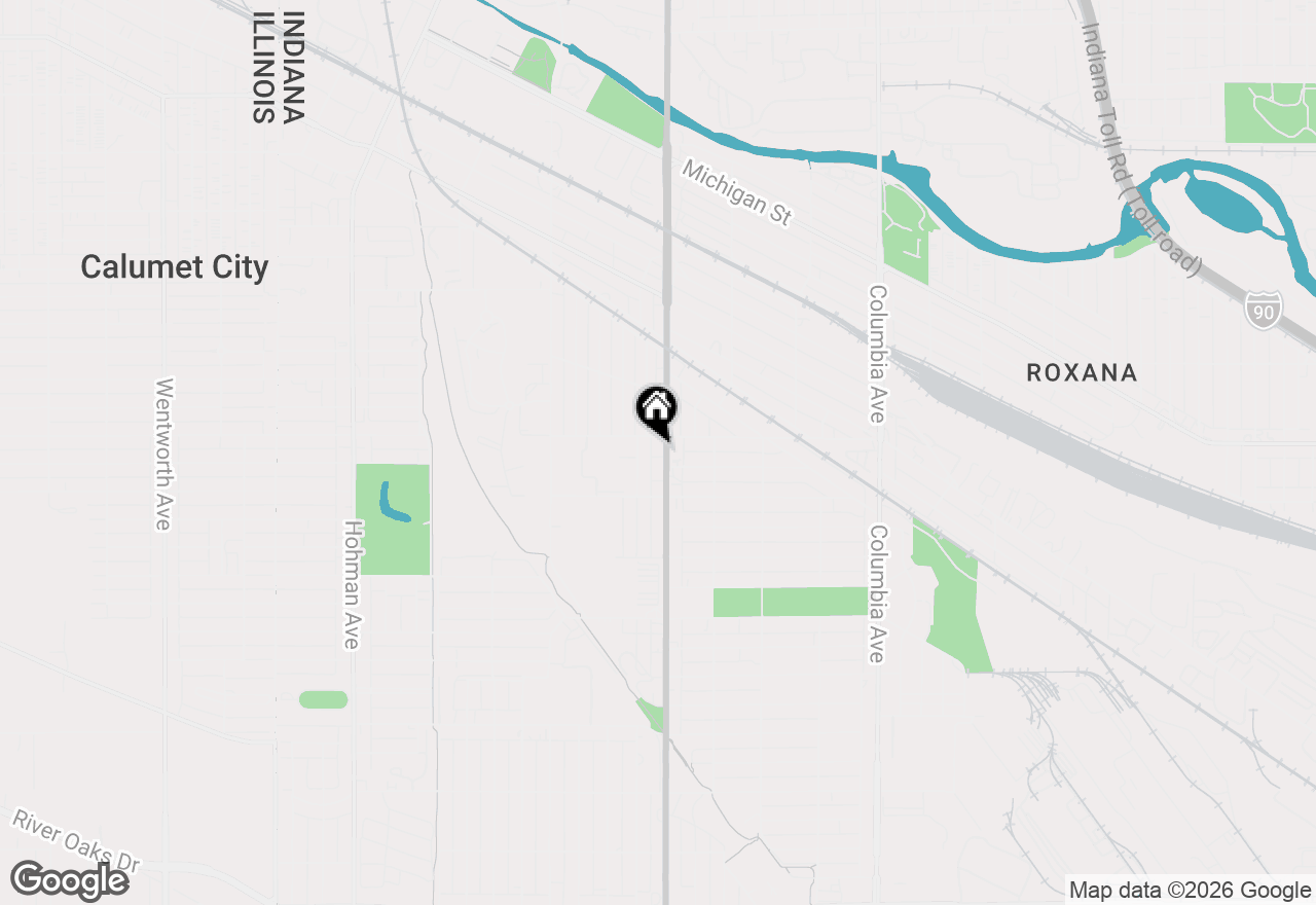 Map of 5716 Calumet Avenue #4, Hammond, IN 46320