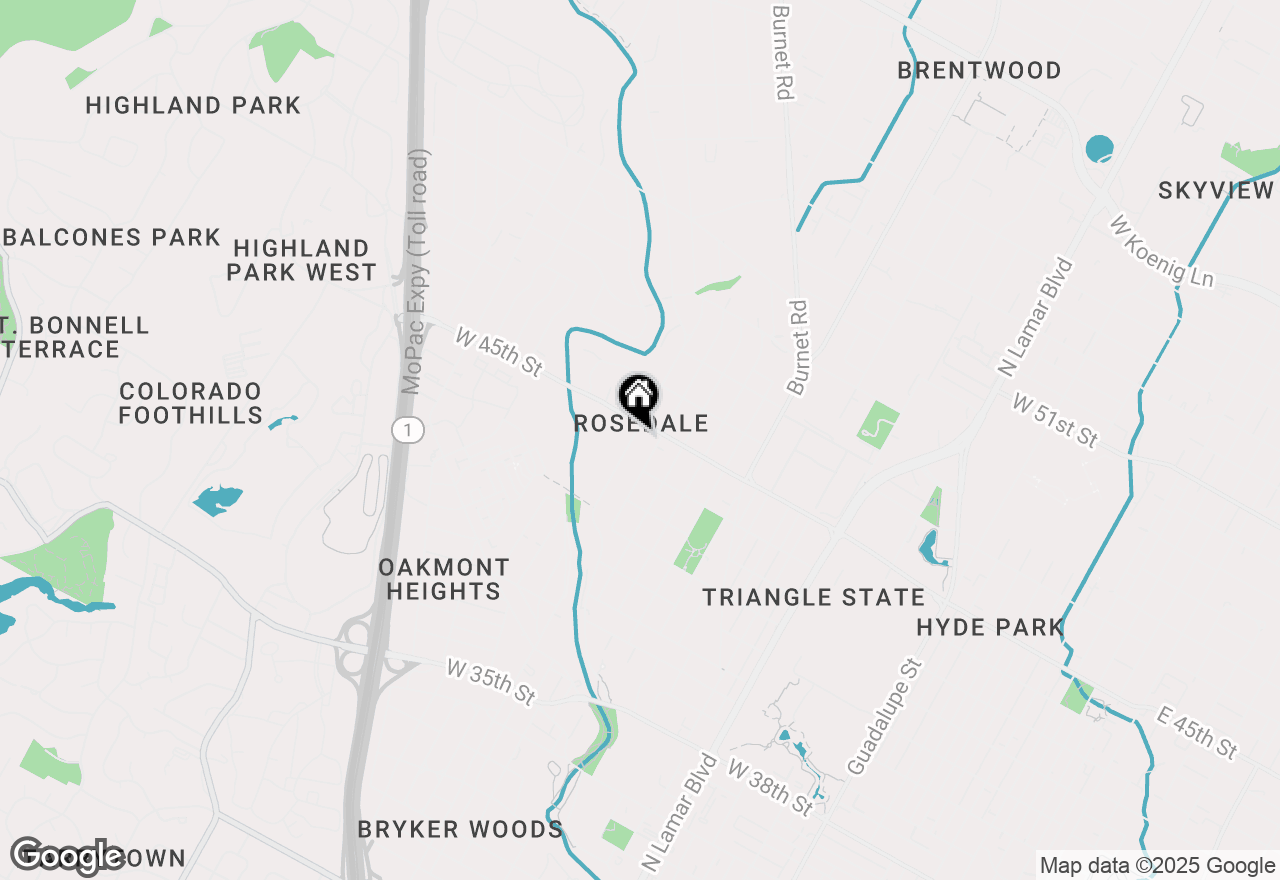 Map of 4413 Shoal Creek Blvd, Austin, TX 78756