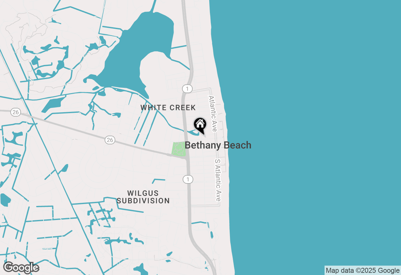 Map of 201 Central Avenue, Bethany Beach, DE 19930