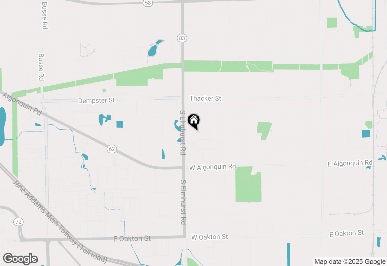 Map of 650 Murray Lane #107, Des Plaines, IL 60016