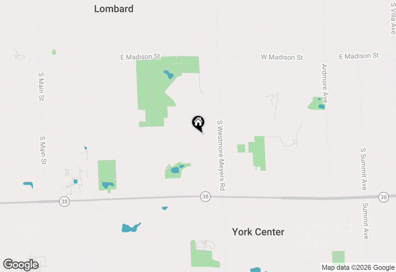 Map of 1018 S Ahrens Avenue, Lombard, IL 60148