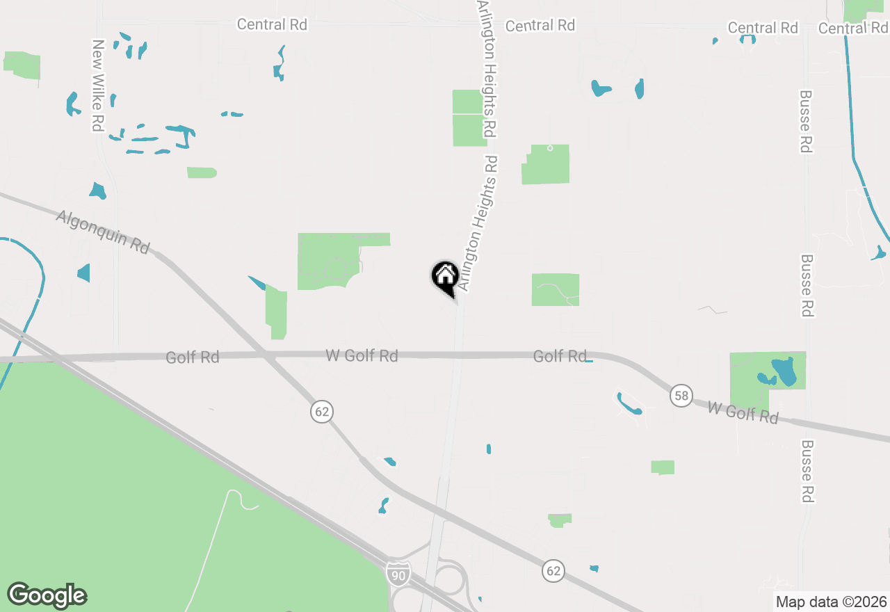 Map of 1730 S Arlington Heights Road #3A, Arlington Heights, IL 60005