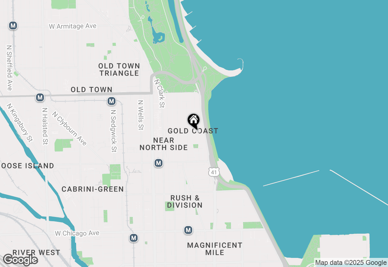 Map of 1335 N Astor Street #11B, Chicago, IL 60610