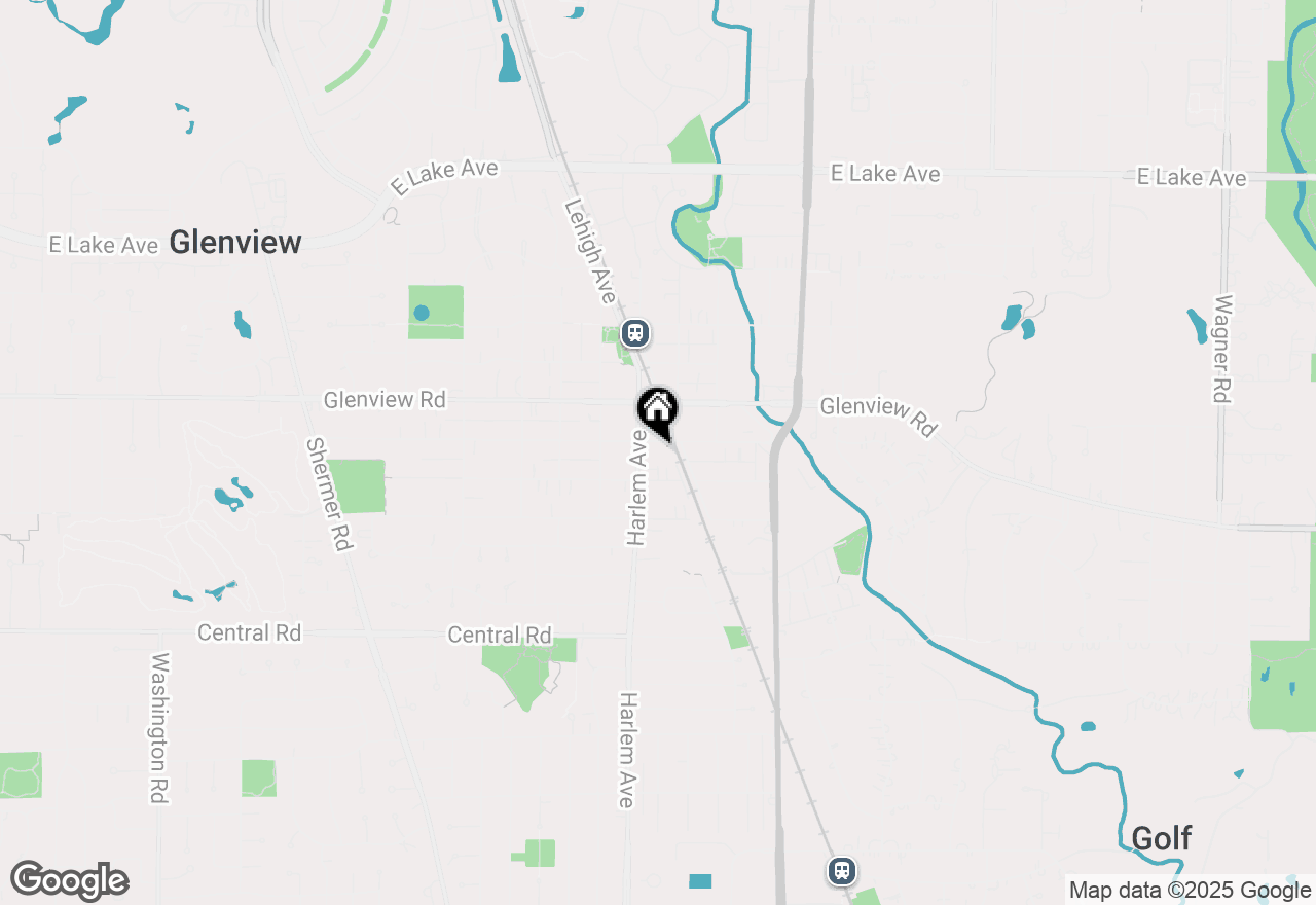 Map of 921 Harlem Avenue #19, Glenview, IL 60025