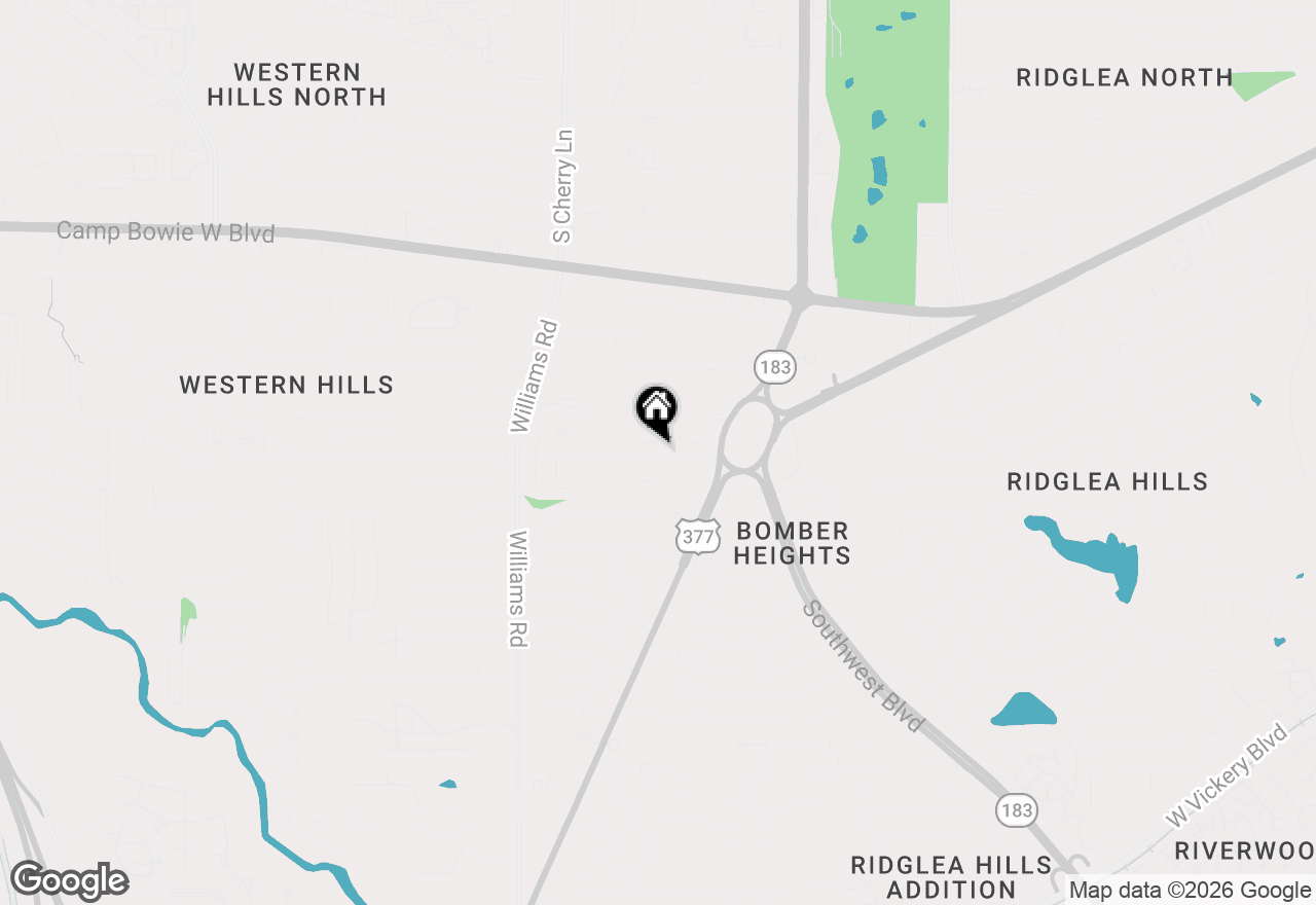Map of 7604 Chapin Road #C, Fort Worth, TX 76116