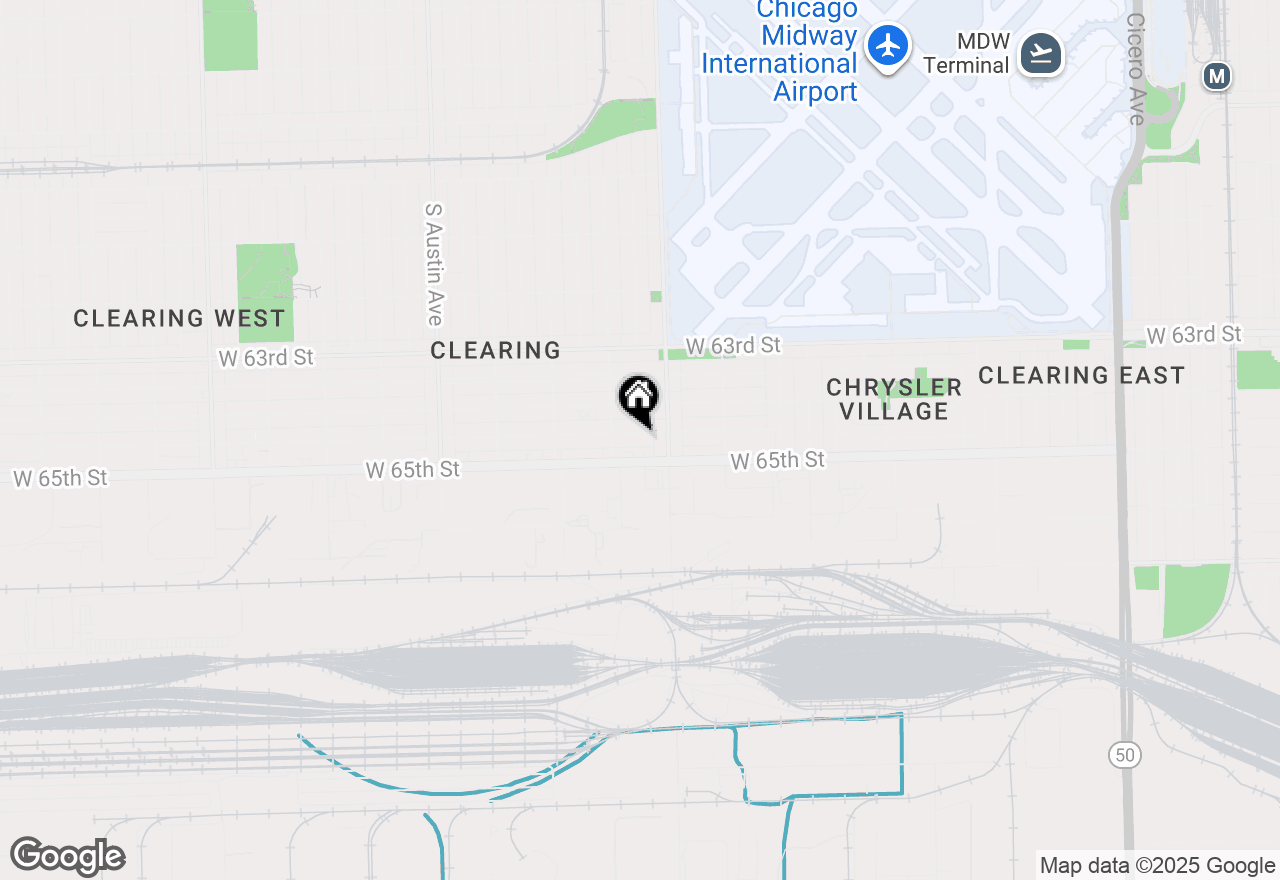 Map of 5631 W 64th Place, Chicago, IL 60638