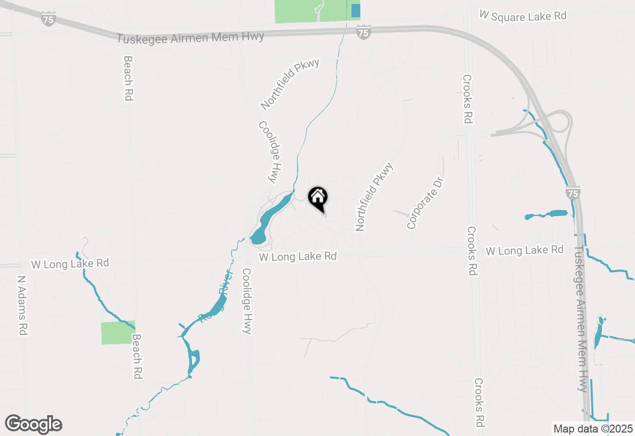 Map of 1756 Brentwood Drive, Troy, MI 48098