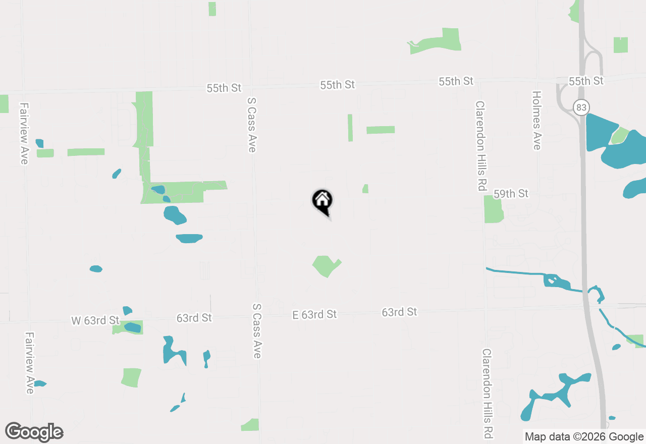 Map of 824 Megan Court, Westmont, IL 60559