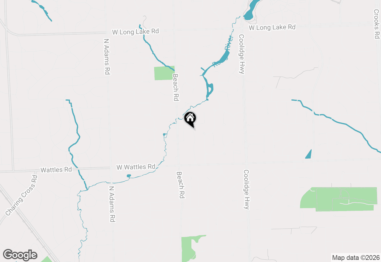 Map of 4213 Wentworth Drive, Troy, MI 48098