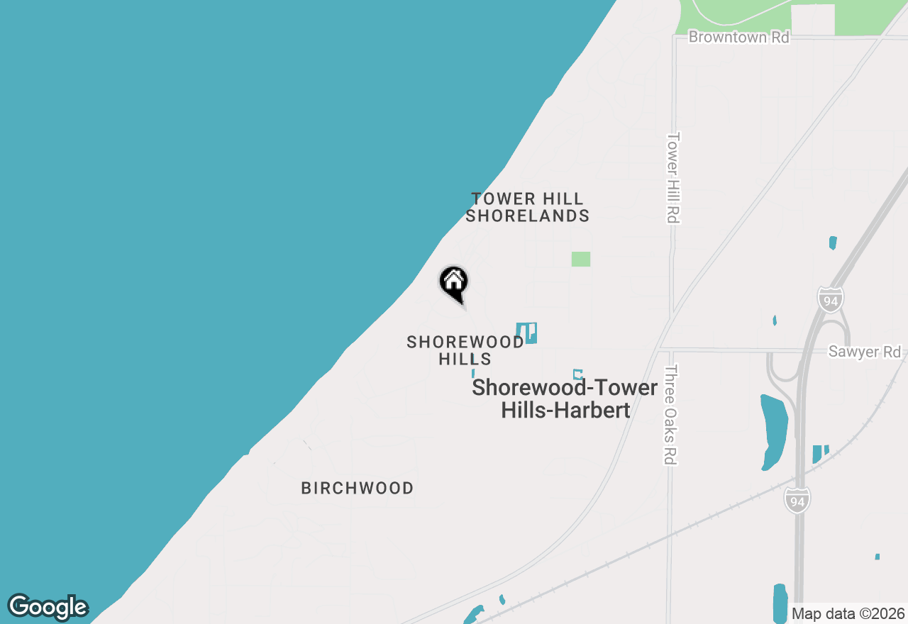 Map of 7039 Sand Dune Drive, Sawyer, MI 49125