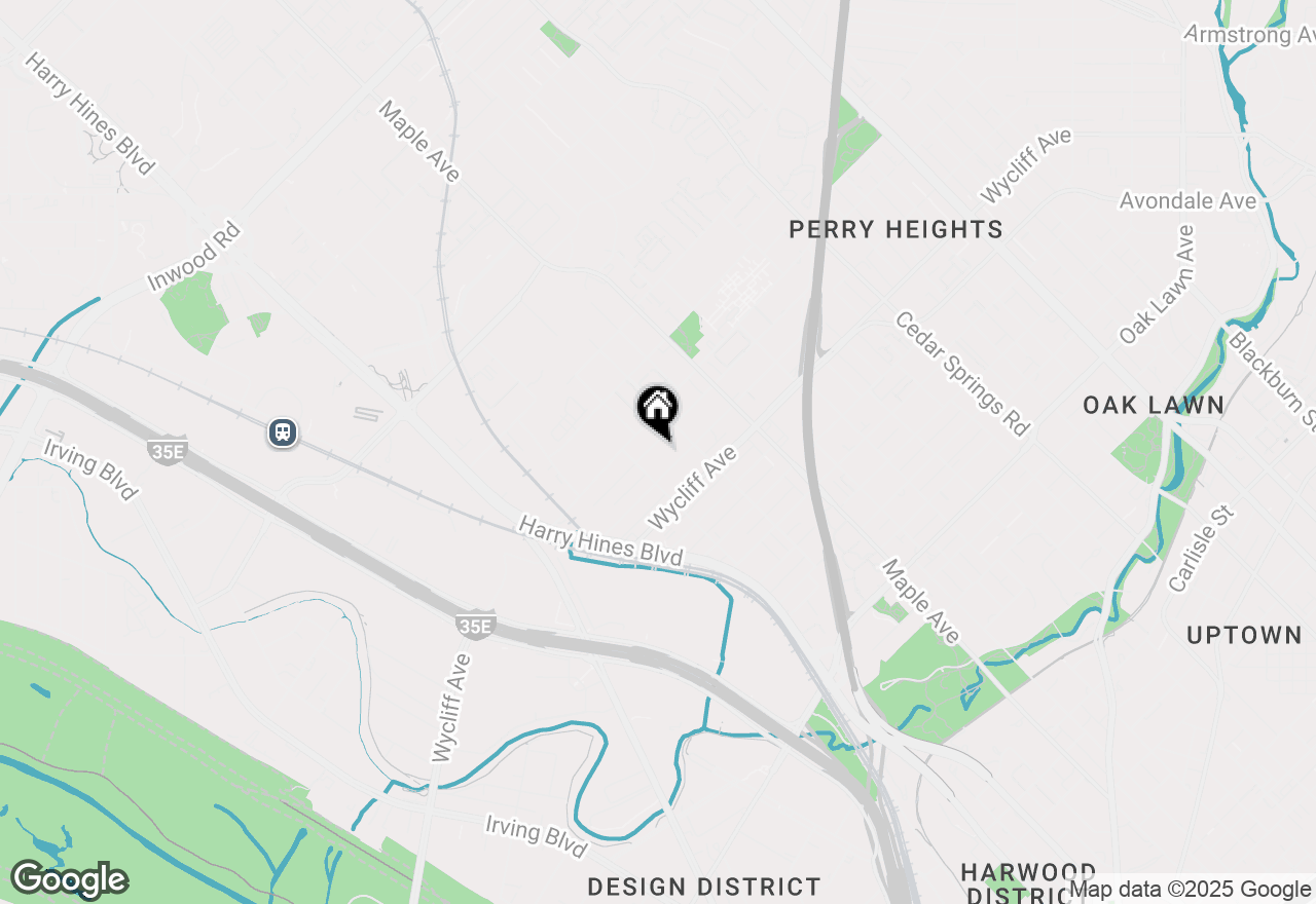 Map of 2322 Arroyo Avenue, Dallas, TX 75219