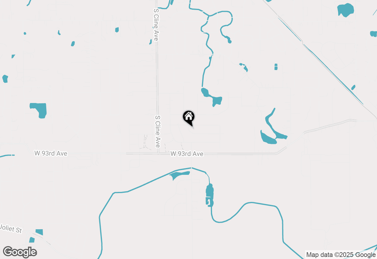 Map of 8315 Blaine Place, Crown Point, IN 46307