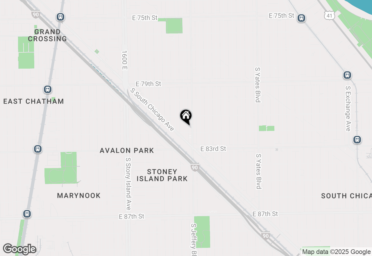 Map of 8145 S Euclid Avenue, Chicago, IL 60617