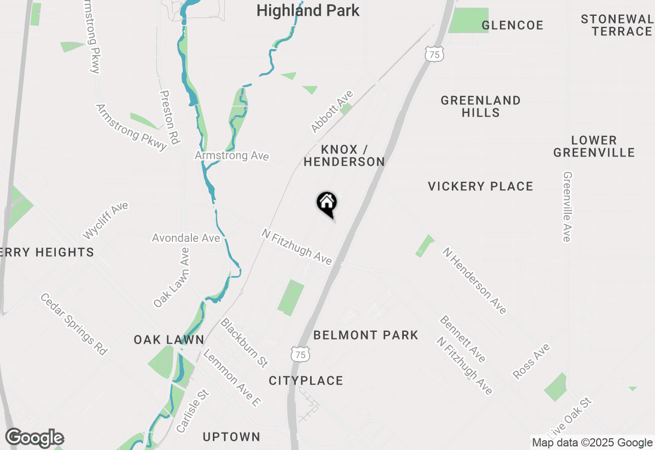 Map of 4307 Mckinney Avenue #5, Dallas, TX 75205