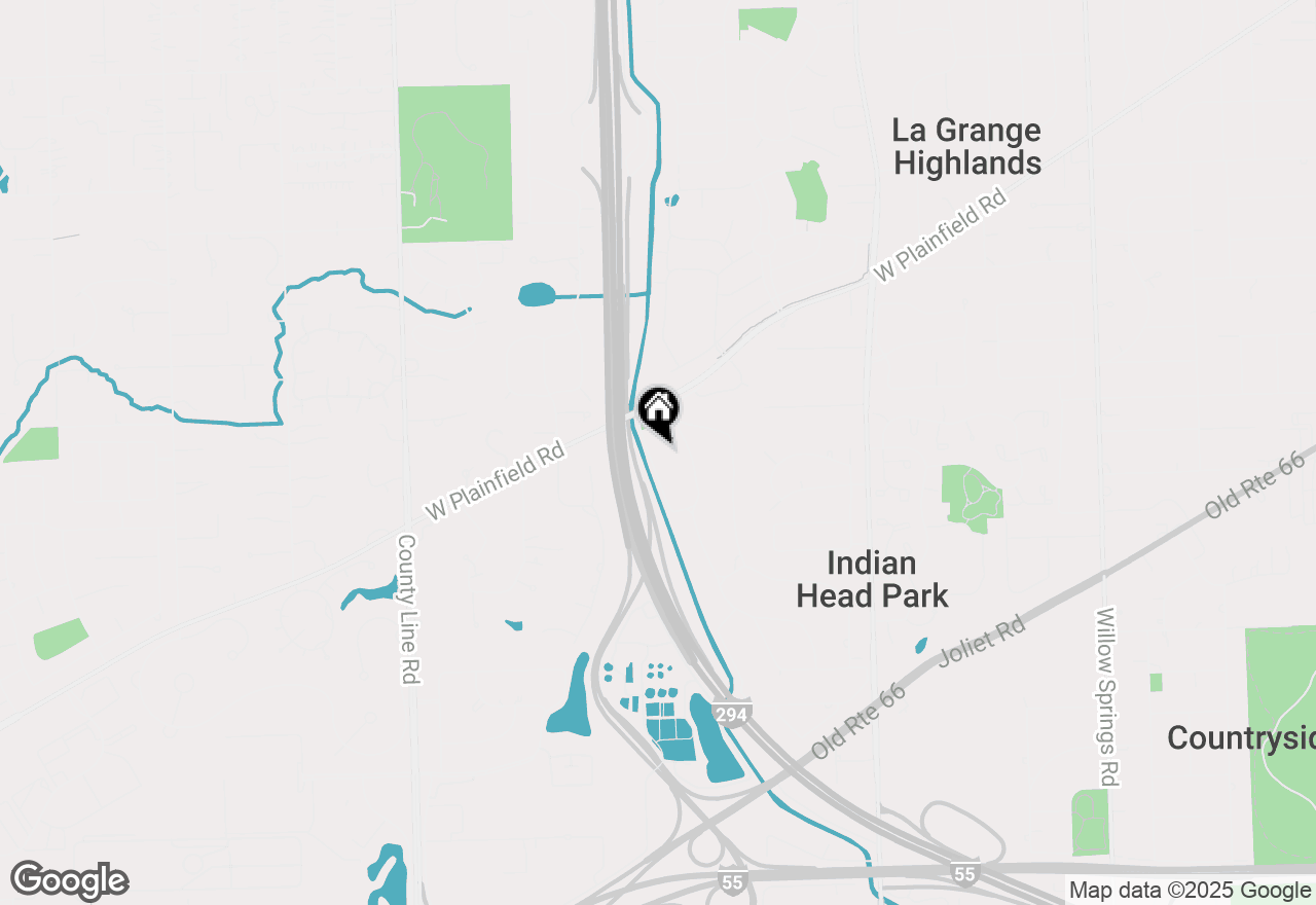 Map of 6325 Keokuk Road, Indian Head Park, IL 60525