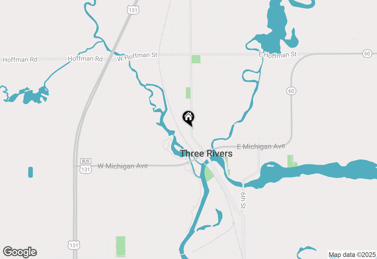 Map of 118 N Main Street, Three Rivers, MI 49093