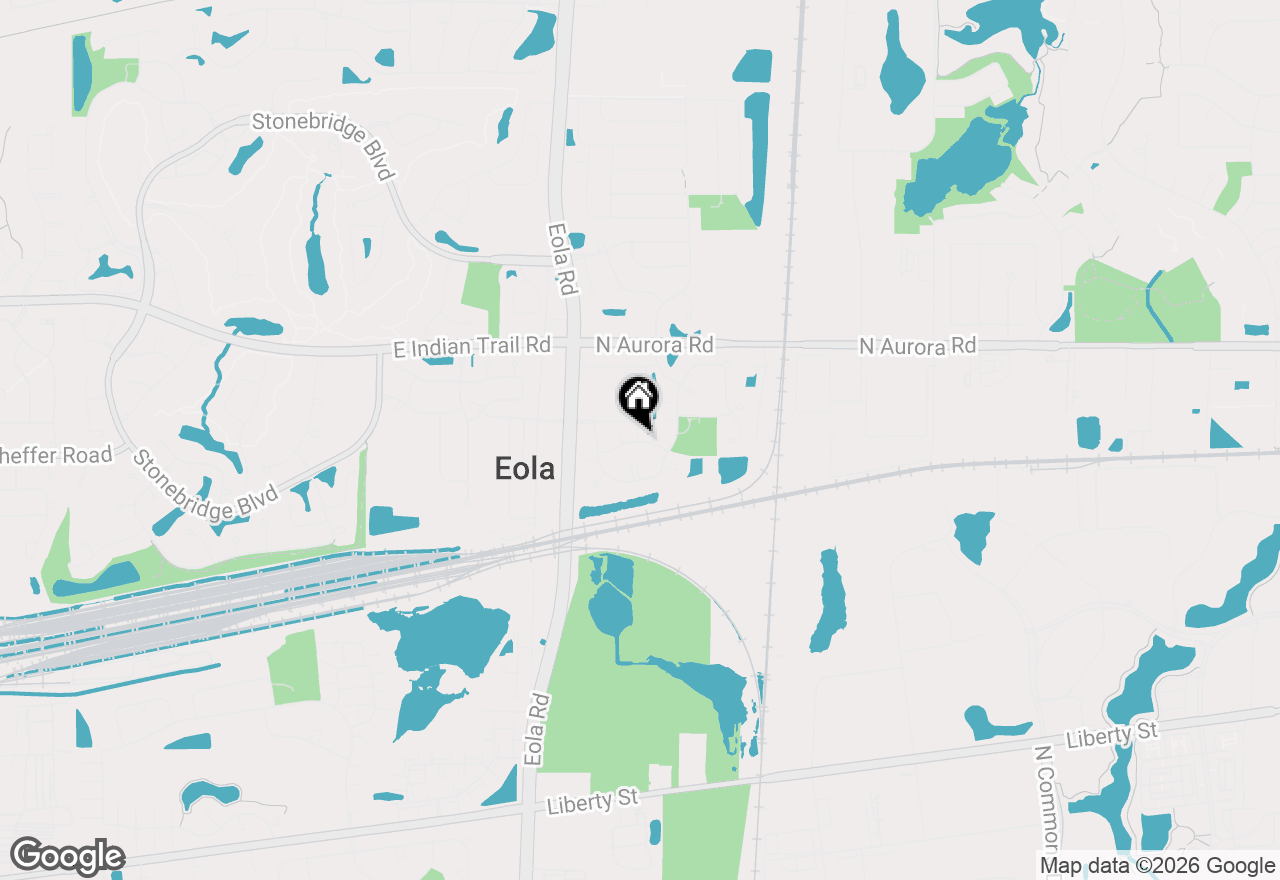 Map of 3158 Ollerton Avenue #3158, Aurora, IL 60502