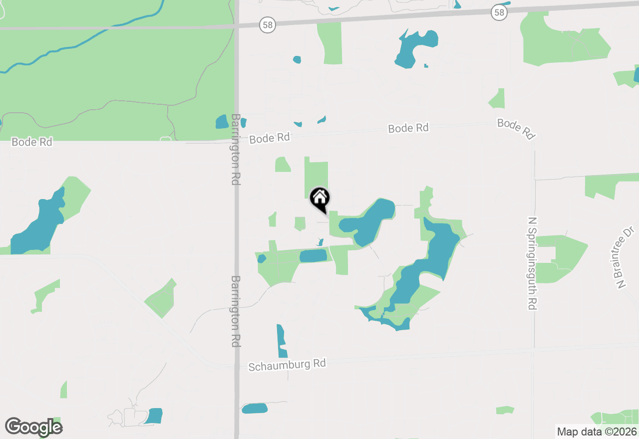 Map of 2333 Oxhill Court #2333, Schaumburg, IL 60194