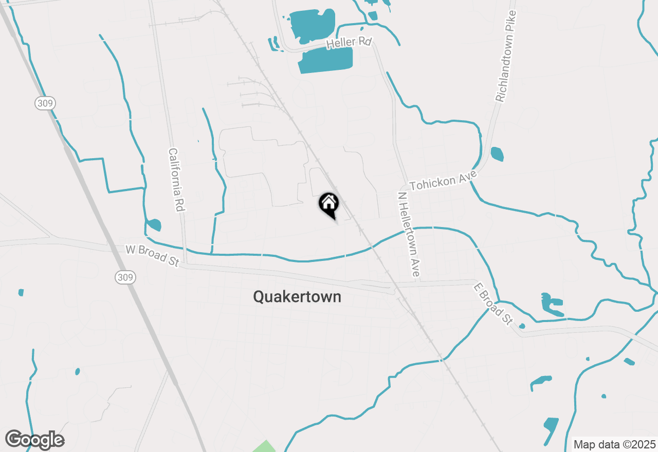 Map of 2499, 2501 & 2503 Cedarfield La, Quakertown, PA 18951