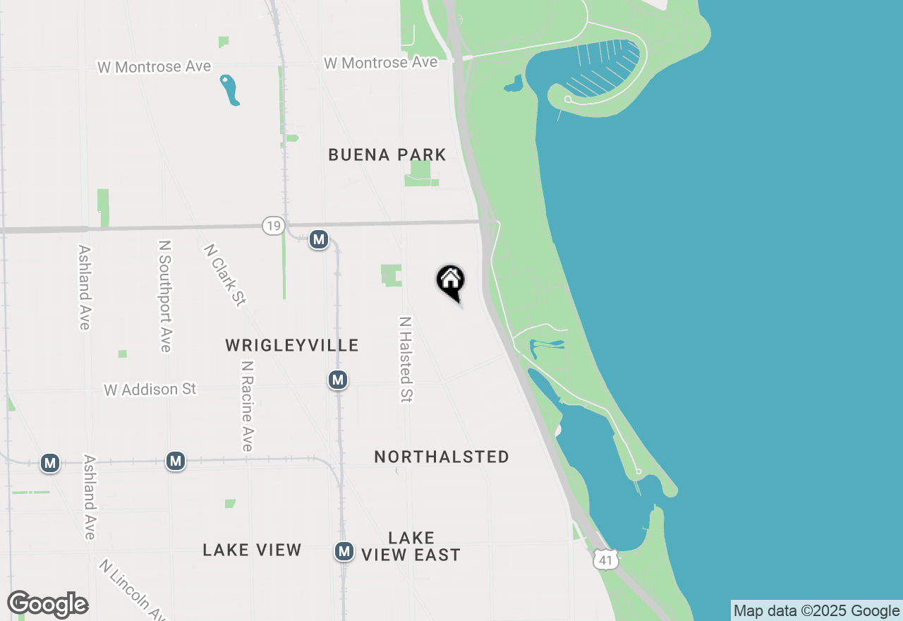 Map of 3727 N Pine Grove Avenue #106, Chicago, IL 60613