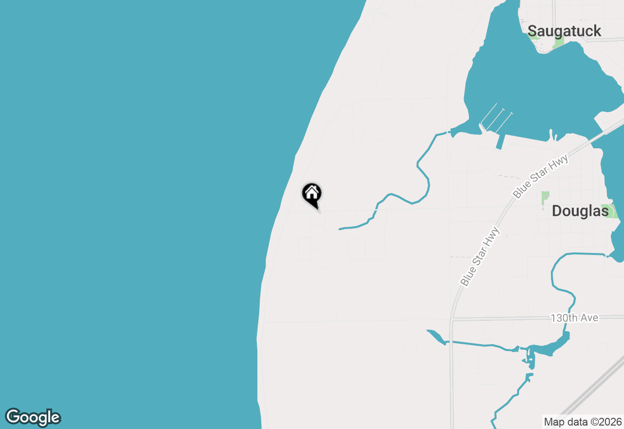 Map of 955 - 957 W Center Street, Douglas, MI 49406