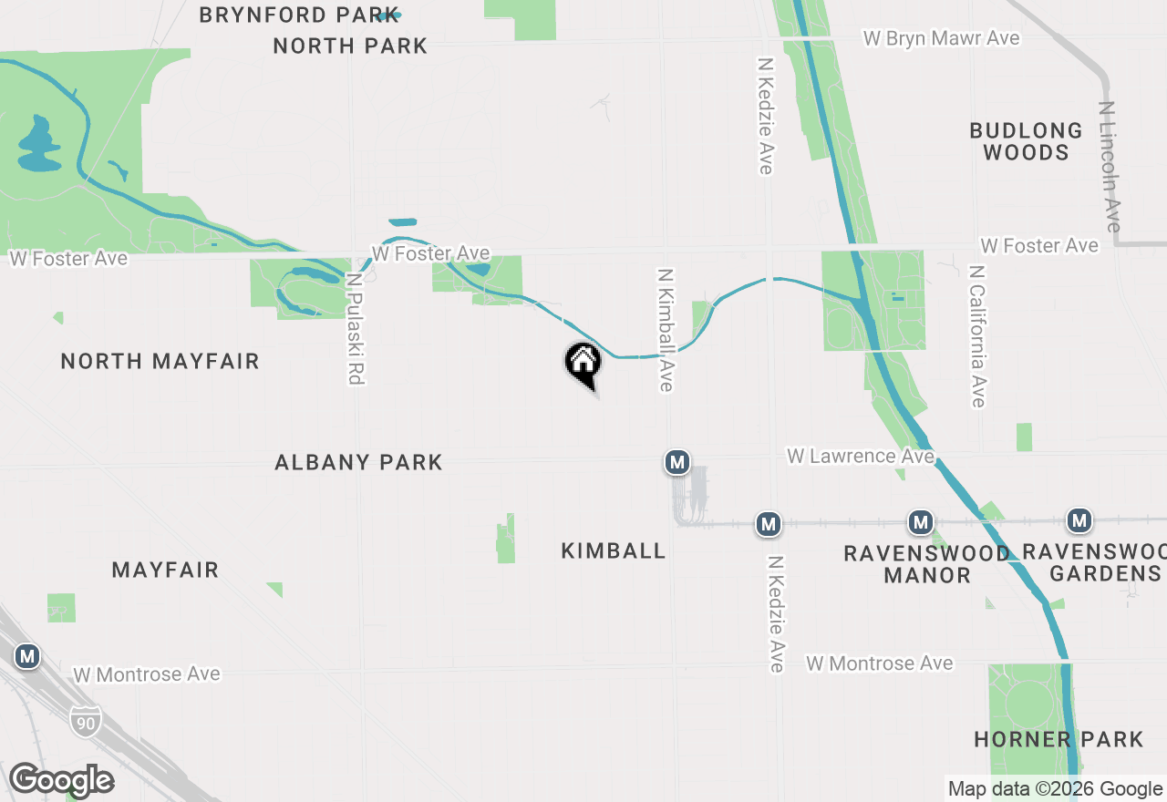 Map of 4902 N Drake Avenue #3, Chicago, IL 60625