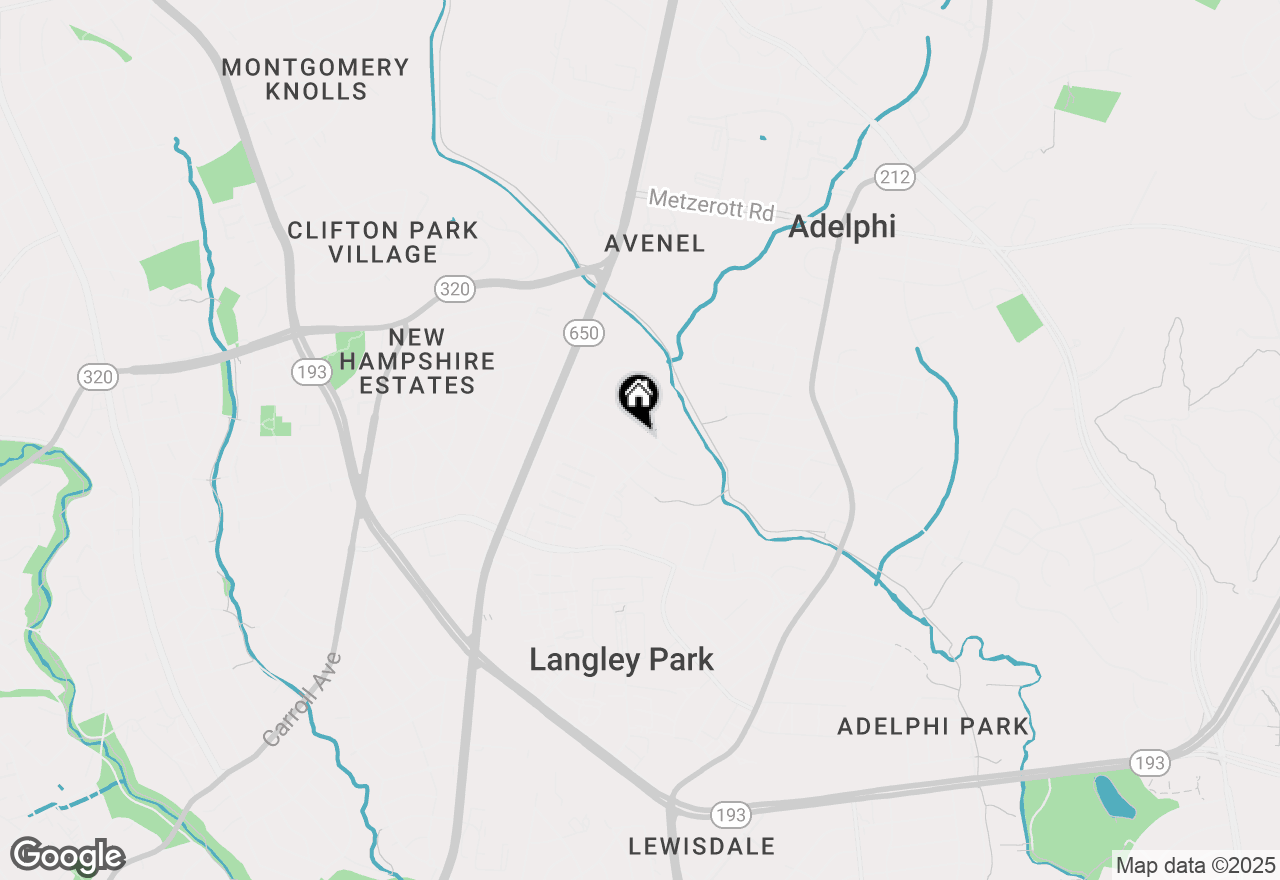Map of 1423 Ruatan Street, Hyattsville, MD 20783