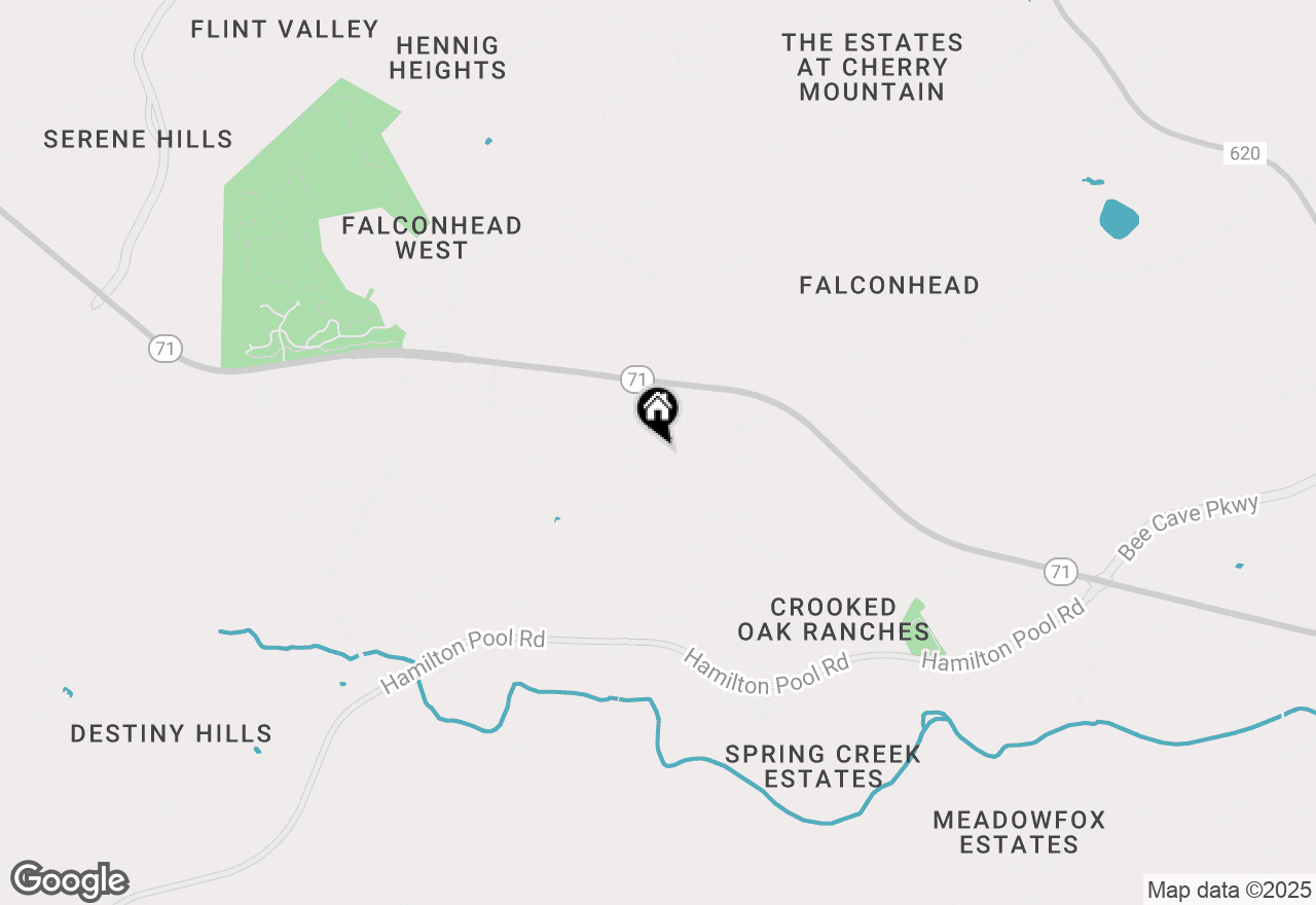 Map of 14925 Via Del Corso Dr, Austin, TX 78738