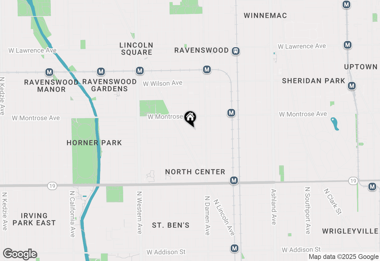 Map of 4309 N Hoyne Avenue #2, Chicago, IL 60618